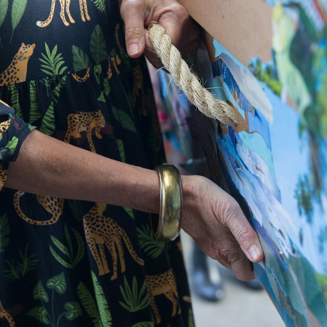 Colourful eco conscious coffin choice from Life Funerals Isle of Wight